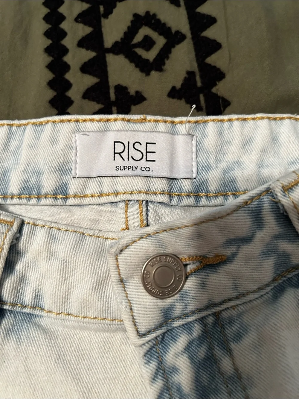 Distressed Light Blue Denim Women’s Shorts